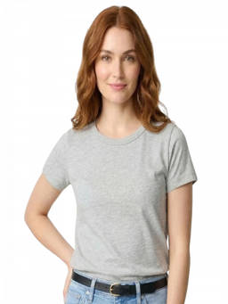 J.Crew - Grey Crew Neck Loose Fit T-Shirt (L)