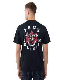 True Religion - Black Printed T-Shirt