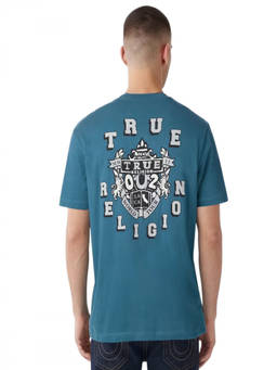 True Religion - Blue Printed T-Shirt