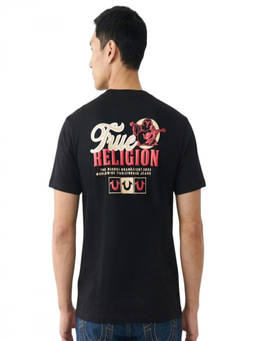 True Religion - Blue Printed T-Shirt