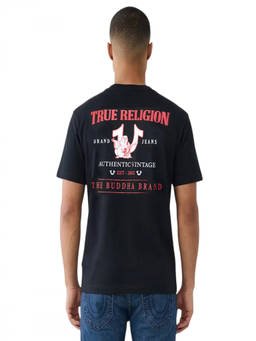 True Religion - Black Printed T-Shirt