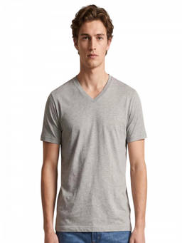 J.Crew - Light Grey Regular T-Shirt