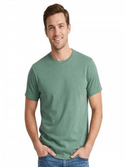 J.Crew - Olive Solid Cotton T-Shirt