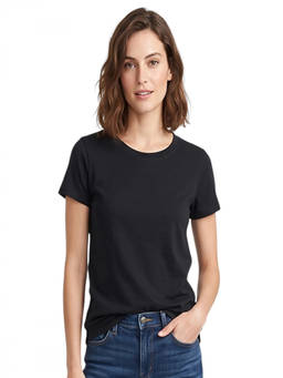 J.Crew - Black Crew Neck T-Shirt