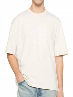 Golden Goose - White Crew Neck T-Shirt