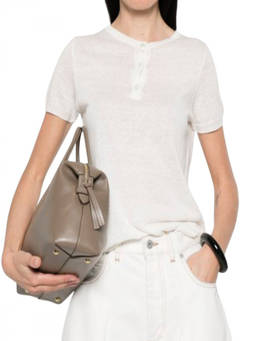 Base - White Solid Round Neck T-Shirt