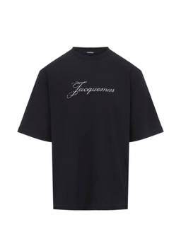 JACQUEMUS - Black Crew Neck T-Shirt
