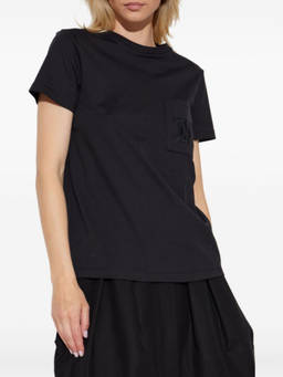 Max Mara - Black Logo Cotton T-Shirt