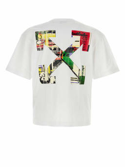 OFF-WHITE - White Crew Neck T-Shirt