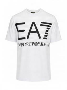 EA7 Emporio Armani - White Crew Neck T-Shirt