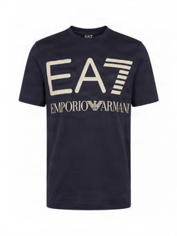 EA7 Emporio Armani - Navy Blue Logo T-Shirt