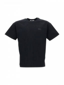 Givenchy - Black Round Neck Logo Patch T-Shirt