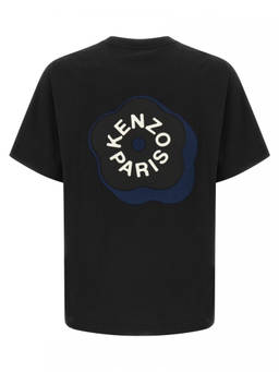 Kenzo - Black Crewneck Embroidery T-Shirt