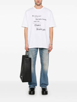 Alexander McQueen - White Crewneck Printed T-Shirt (XL)