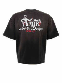 Amiri - Black Crew Neck T-Shirt (M)