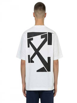 OFF-WHITE - White Relaxed Logo T-Shirt