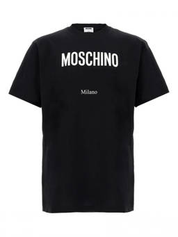 Moschino - Black Crewneck Logo T-Shirt