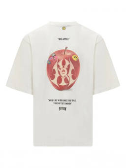Barrow'S - Off White Crewneck Printed T-Shirt (XS)