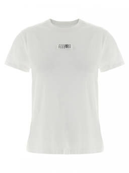 MM6 Maison Margiela - White Cotton T-Shirt