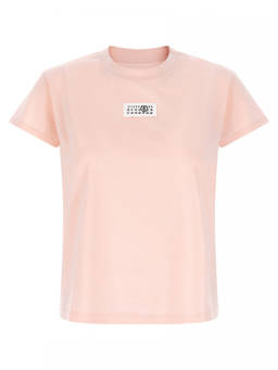 MM6 Maison Margiela - Pink Cotton T-Shirt (XS)