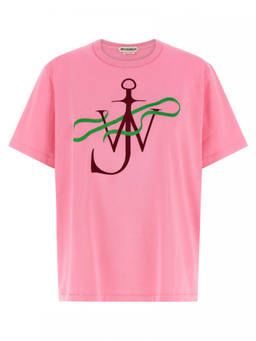 JW Anderson - Pink Cotton T-Shirt