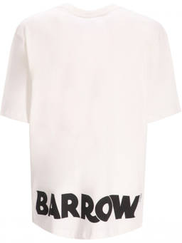 Barrow'S - White Crewneck Graphic T-Shirt (M)