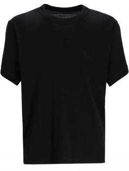 Y-3 - Black Crewneck Logo T-Shirt