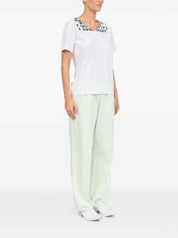 MM6 Maison Margiela - White Printed Cotton T-Shirt (M)