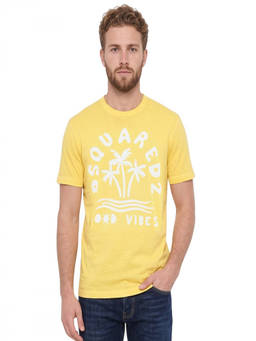 Dsquared2 - Yellow Crew Neck T-Shirt