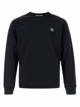 Stone Island - Navy Blue Slim Logo T-Shirt