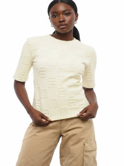 Ambush - Beige Crew Neck T-Shirt (XS)