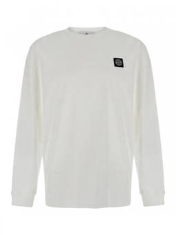 Stone Island - Off White Logo T-Shirt