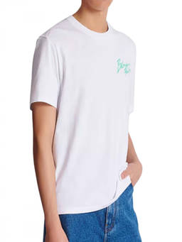 BALMAIN - White Cotton T-Shirt