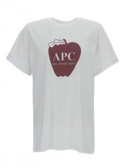 A.P.C. - White Crew Neck T-Shirt