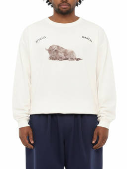 1989 STUDIO - White Graphic Crew Neck T-Shirt