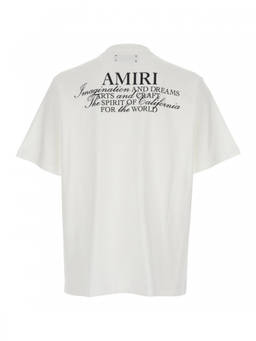 Amiri - White Crew Neck T-Shirt