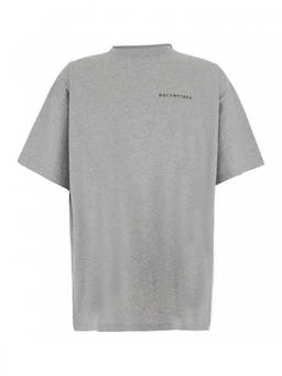 Balenciaga - Light Grey Logo T-Shirt