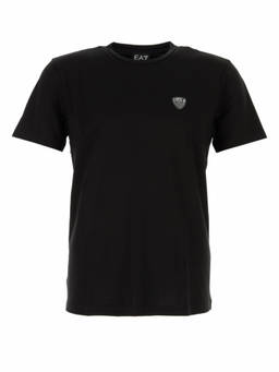 EA7 Emporio Armani - Black Crewneck T-Shirt