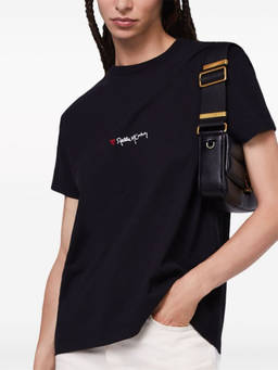 Stella McCartney - Black Embroidery T-Shirt (M)