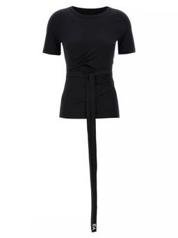 Y-3 - Black Lyoncell T-Shirt