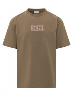 Drole De Monsieur - Khaki Crew Neck T-Shirt