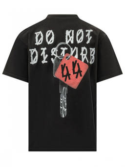 44 Label Group - Black Crew Neck T-Shirt