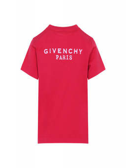 Givenchy - Dark Pink Crew Neck T-Shirt