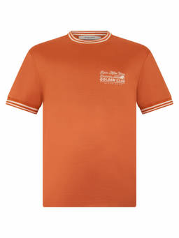 Golden Goose - Orange Crew Neck T-Shirt (S)