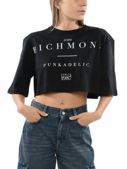 John Richmond - Black Crew Neck T-Shirt
