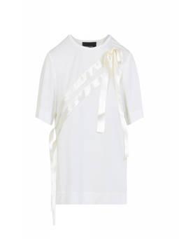 Simone Rocha - Off White Crew Neck T-Shirt