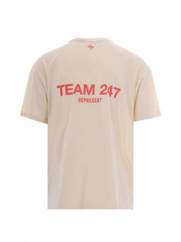 REPRESENT - Beige Crew Neck T-Shirt