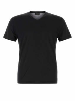 Gucci - Black V Neck T-Shirt