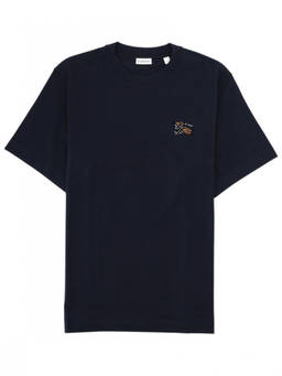 Burberry - Navy Blue Logo T-Shirt
