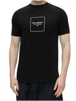 Karl Lagerfeld - Black Crew Neck T-Shirt